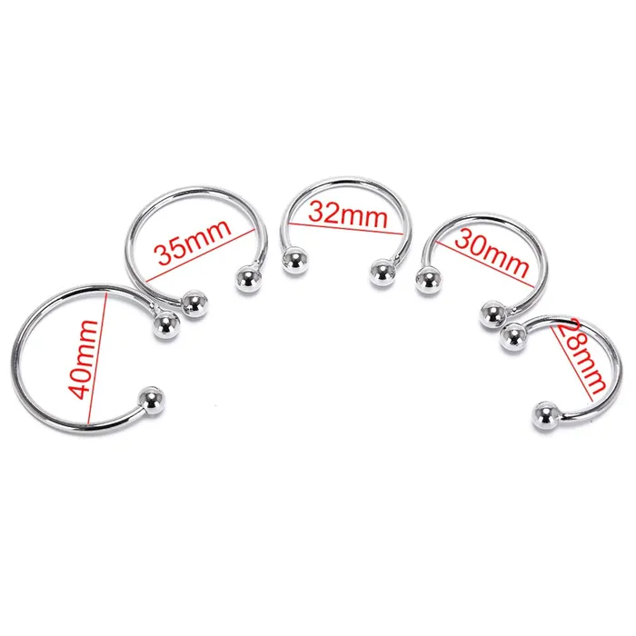 Metal Penis Rings in Different Sizes Stainless Steel Cock Ring Male Sex Toys EVEs SECRETS Male Sex Toys
