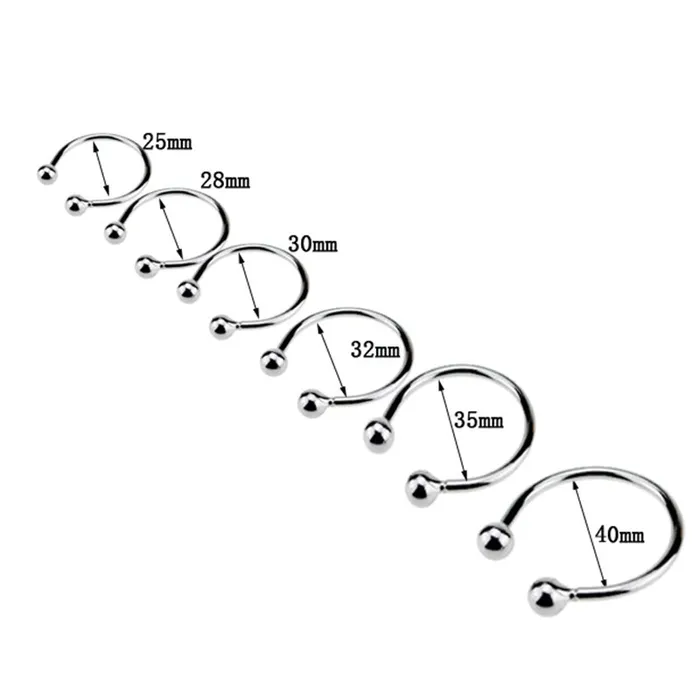 Metal Penis Rings in Different Sizes Stainless Steel Cock Ring Male Sex Toys EVEs SECRETS Male Sex Toys