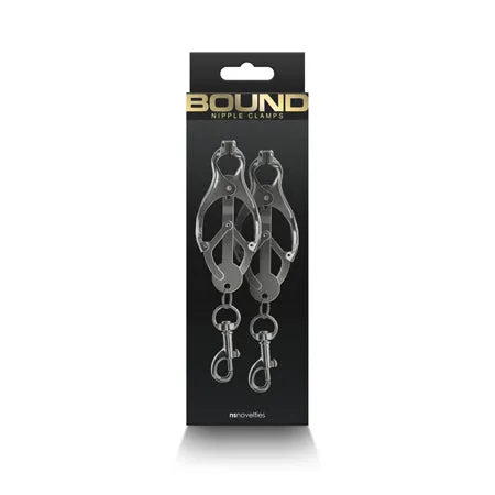 NS Novelties Nipple Clitoral Toys Bound Nipple Clamps C3 All Colors