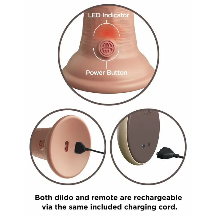 Pipedream Female Sex Toys King Cock Elite 9 Inch Vibrating Silicone Dual Density Cock With Remote Light Pipedream Female Sex Toys King Cock Elite 9 Inch Vibrating Silicone Dual Density Cock With Remote Light