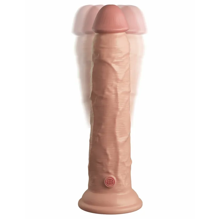 Pipedream Female Sex Toys King Cock Elite 9 Inch Vibrating Silicone Dual Density Cock With Remote Light Pipedream Female Sex Toys King Cock Elite 9 Inch Vibrating Silicone Dual Density Cock With Remote Light