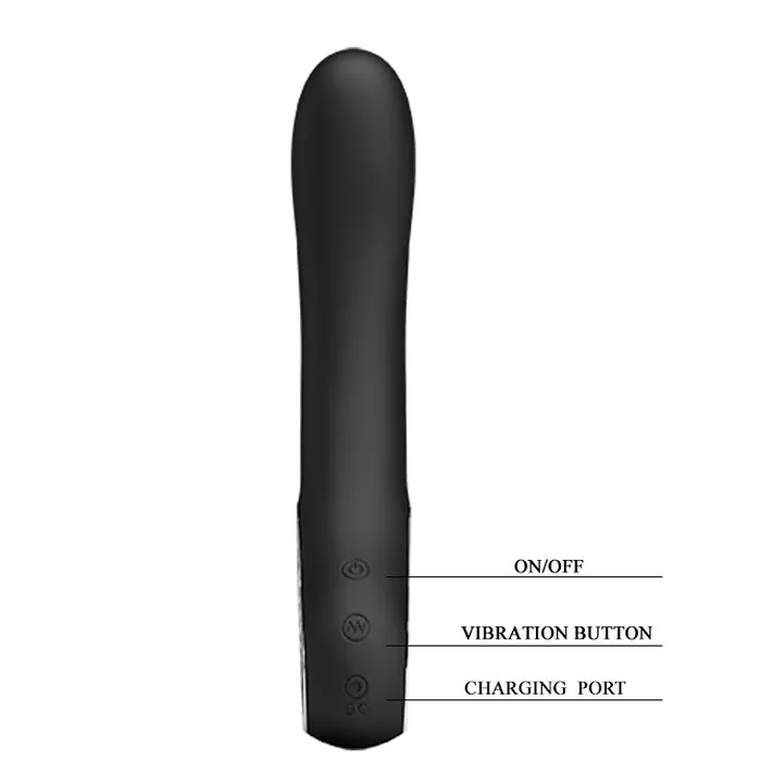 Rechargeable Vibe Alston in Black Pretty Love Metro Vibrators