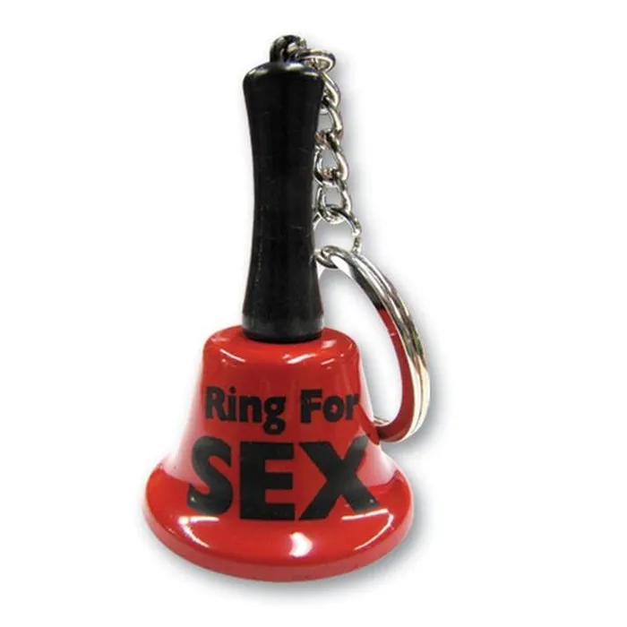 Ring For Sex Mini Bell Keychain Novelty Couples