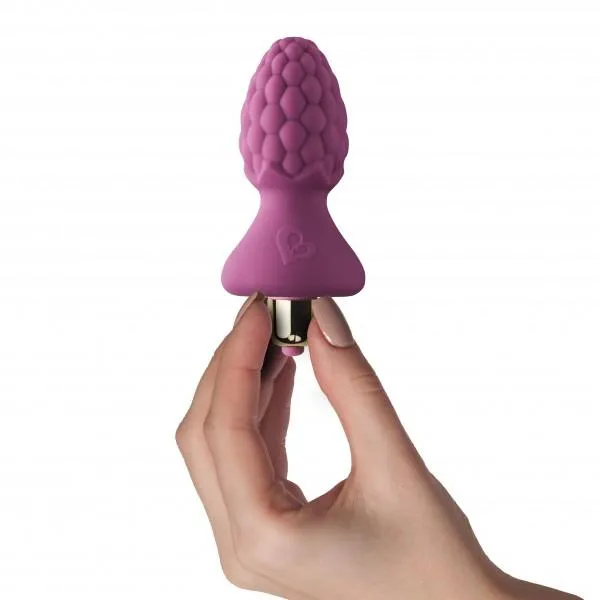 Rocks Off Anal AssBerries 7 Speed Vibrating Butt Plug