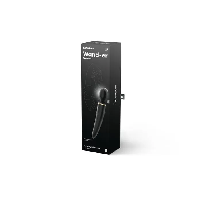 Satisfyer Wander Woman Stimulating Massager Black Satisfyer Vibrators