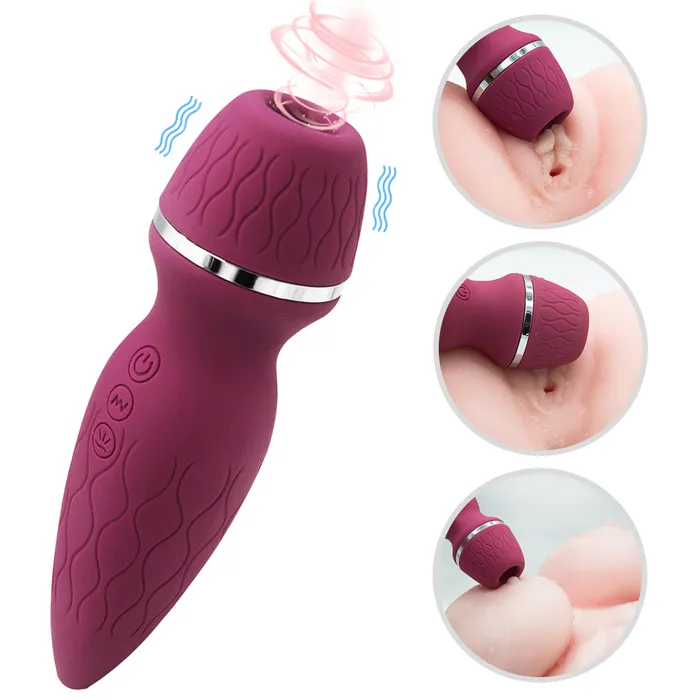 Sucking Vibrating Wand JazzToy Vibrators