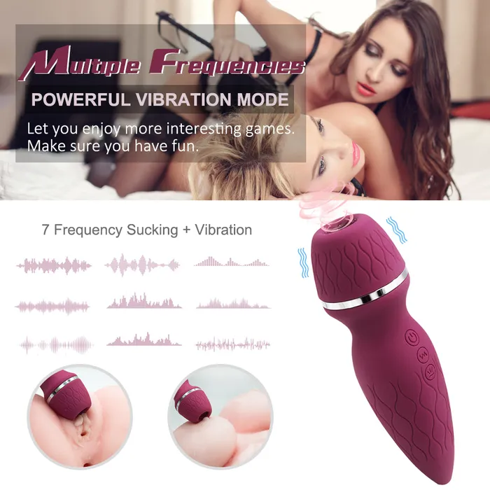 Sucking Vibrating Wand JazzToy Vibrators