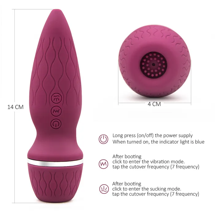 Sucking Vibrating Wand JazzToy Vibrators