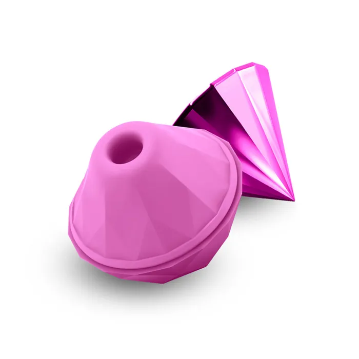 Vibrators NS Novelties Sugar Pop Jewel Air Pulse Vibrator Pink Teal Vibrators NS Novelties Sugar Pop Jewel Air Pulse Vibrator Pink Teal