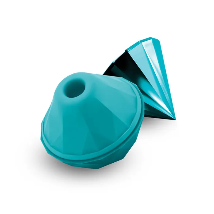 Vibrators NS Novelties Sugar Pop Jewel Air Pulse Vibrator Pink Teal Vibrators NS Novelties Sugar Pop Jewel Air Pulse Vibrator Pink Teal