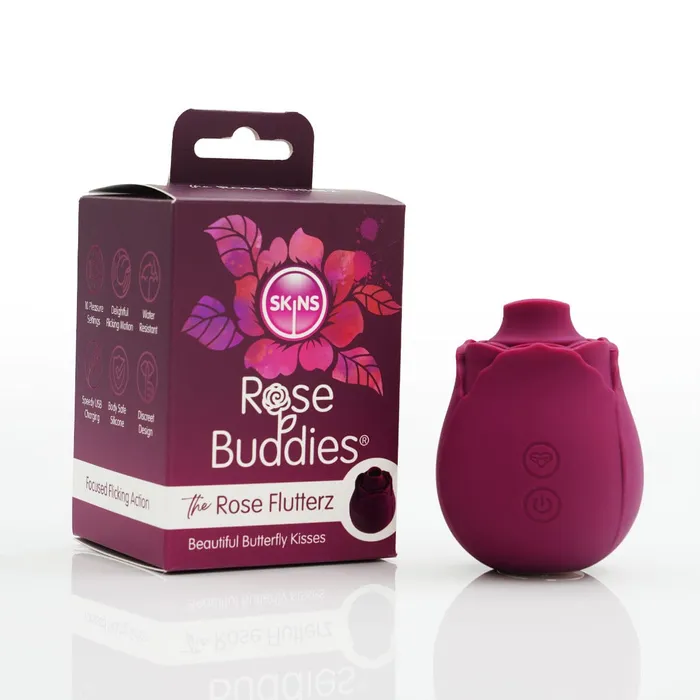 Vibrators Rose Flutterz Skins Rose Toy Vibrator Skins