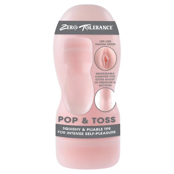 Zero Tolerance Dildos Pop and Toss Light Zero Tolerance Dildos Pop and Toss Light