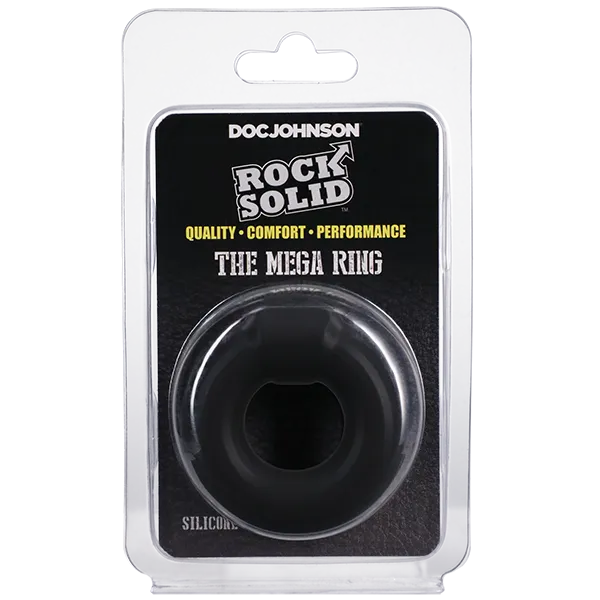 Anal Doc Johnson Rock Solid The Mega Ring Black