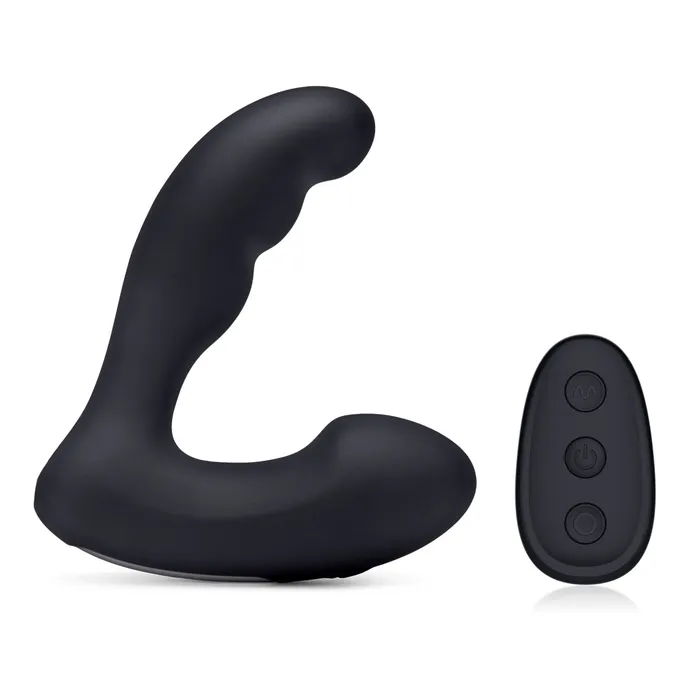 Blue Line Prober Dual Vibrating Remote Controlled Prostate Stimulator Butt Plug Blueline Anal