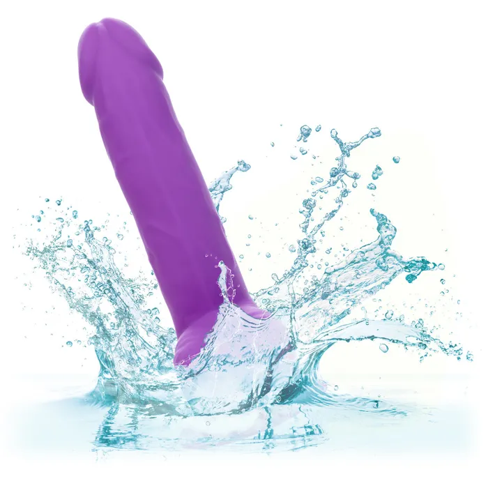 CalExotics Female Sex Toys Neon Silicone Studs Realistic Dildo 61525 cm Purple