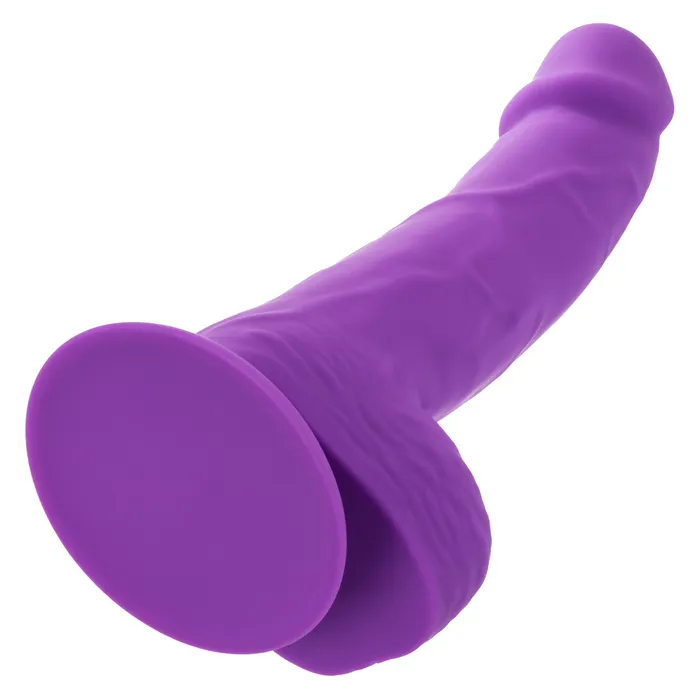 CalExotics Female Sex Toys Neon Silicone Studs Realistic Dildo 61525 cm Purple