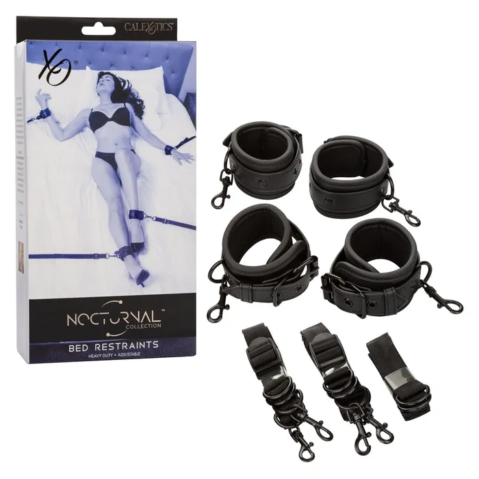 CalExotics Vibrators CalExotics Nocturnal Collection Bed Restraints