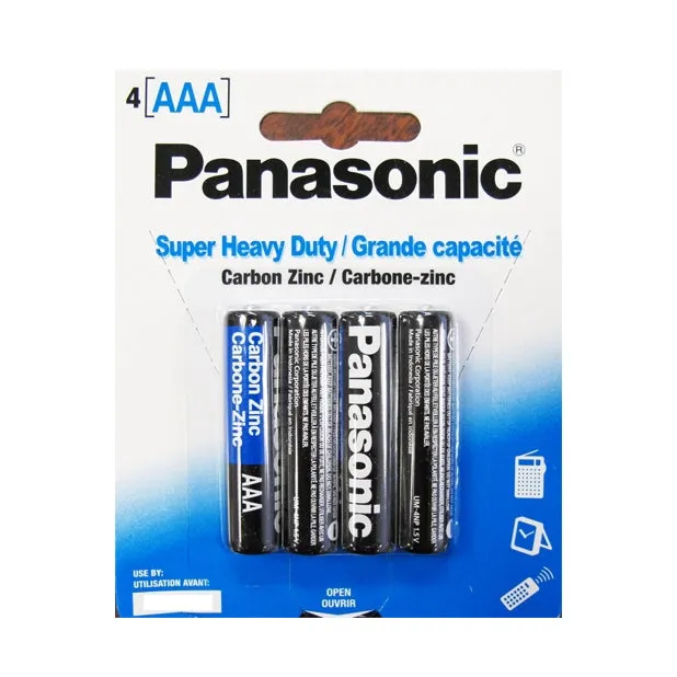 Camelion Male Sex Toys Panasonic Super HD Power AAA Battery 4 Pack