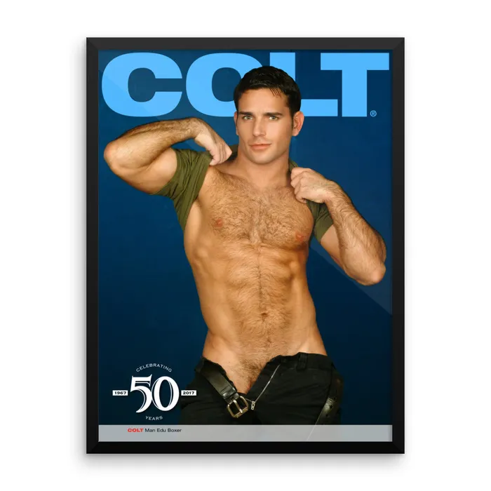 COLT Man Framed Poster Edu Boxer COLT Store Vibrators COLT Man Framed Poster Edu Boxer COLT Store Vibrators