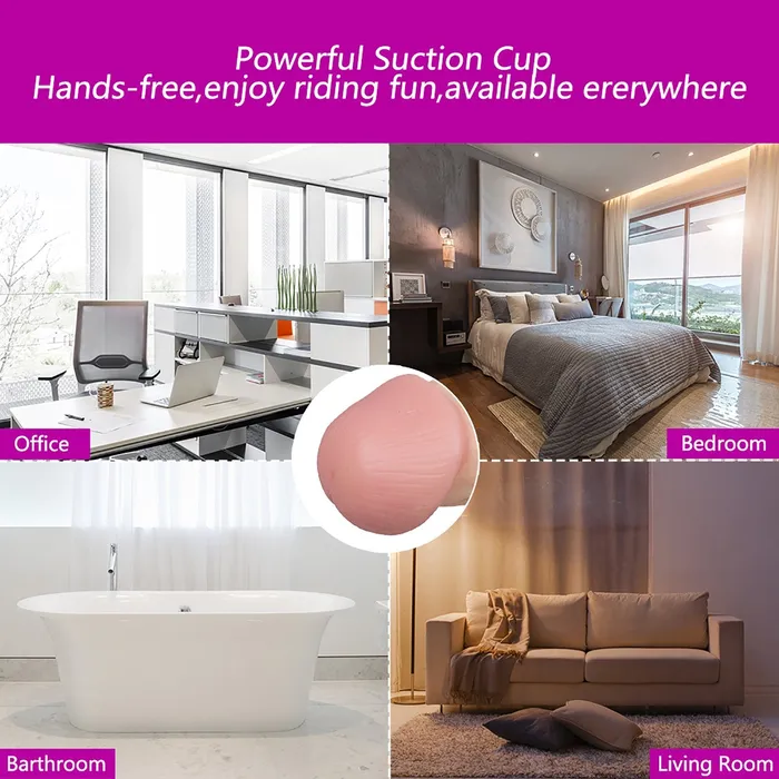 Dildos HEXHER 2 Size Lifelike Dildo 728in 9in