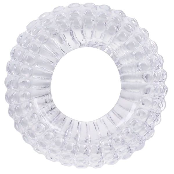 Doc Johnson Rock Solid The Radial Ring Clear Male Sex Toys