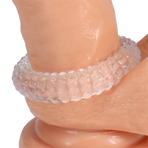 Doc Johnson Rock Solid The Radial Ring Clear Male Sex Toys Doc Johnson Rock Solid The Radial Ring Clear Male Sex Toys