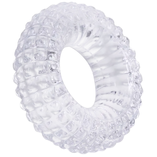 Doc Johnson Rock Solid The Radial Ring Clear Male Sex Toys Doc Johnson Rock Solid The Radial Ring Clear Male Sex Toys