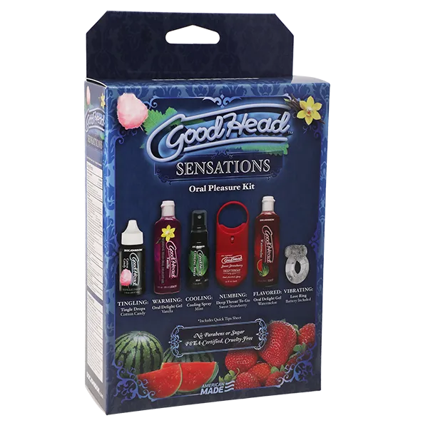 Doc Johnson Vibrators GoodHead Sensations Our Pleasure Kit