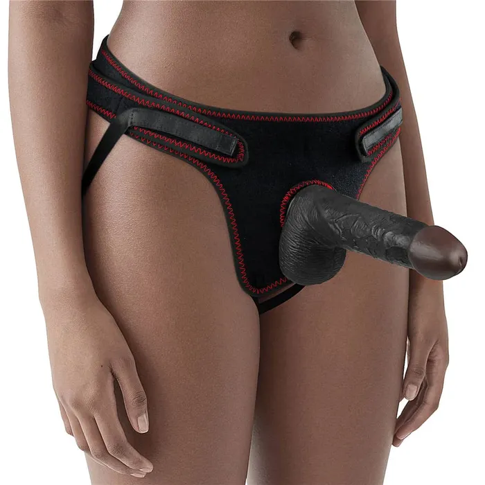 Easy Strapon Set 70 Black LOVETOY Anal