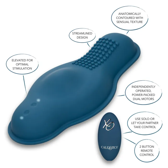 Female Sex Toys CalExotics Dual Rider Remote Control Bump and Grind