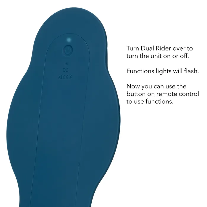 Female Sex Toys CalExotics Dual Rider Remote Control Bump and Grind
