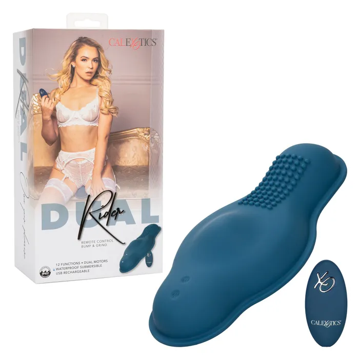 Female Sex Toys CalExotics Dual Rider Remote Control Bump and Grind