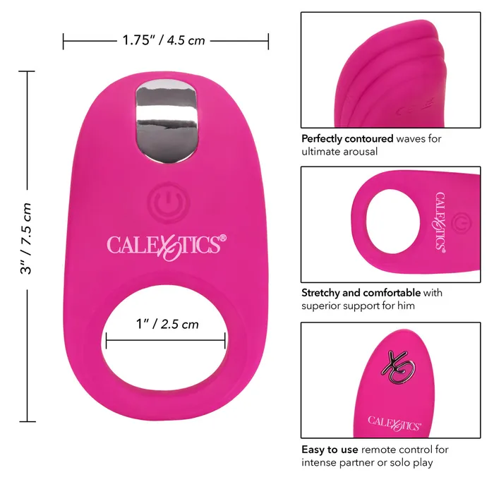 Female Sex Toys CalExotics Silicone Remote Pleasure Ring Female Sex Toys CalExotics Silicone Remote Pleasure Ring