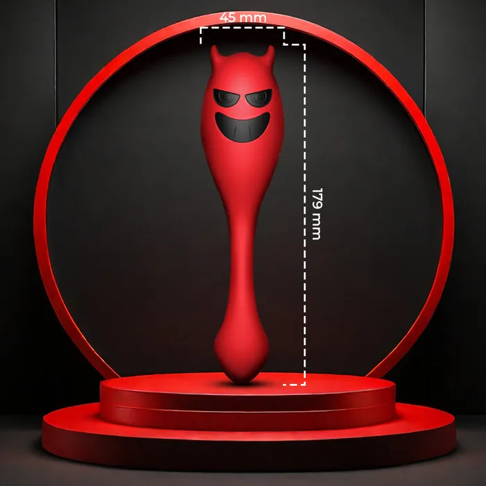 Female Sex Toys FRISKY BUSINESS SG Devils Kiss Dual Stimulation Suction Vibrator
