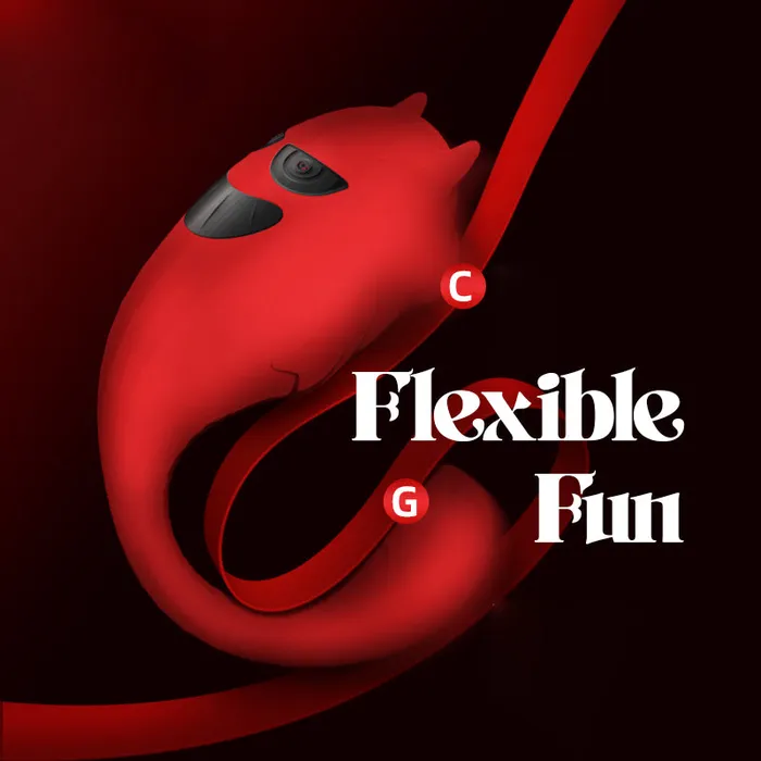 Female Sex Toys FRISKY BUSINESS SG Devils Kiss Dual Stimulation Suction Vibrator