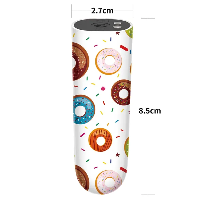 Female Sex Toys Mini Bullet Vibrator Rechargeable Donuts Massager LOVETOY