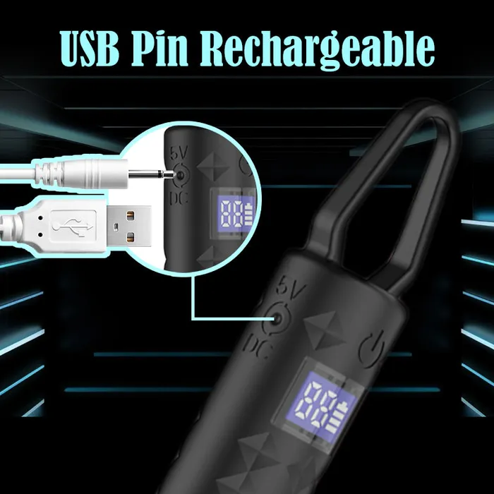 Female Sex Toys Tech Touch LCD Display Mini Bullet Vibrator FRISKY BUSINESS SG