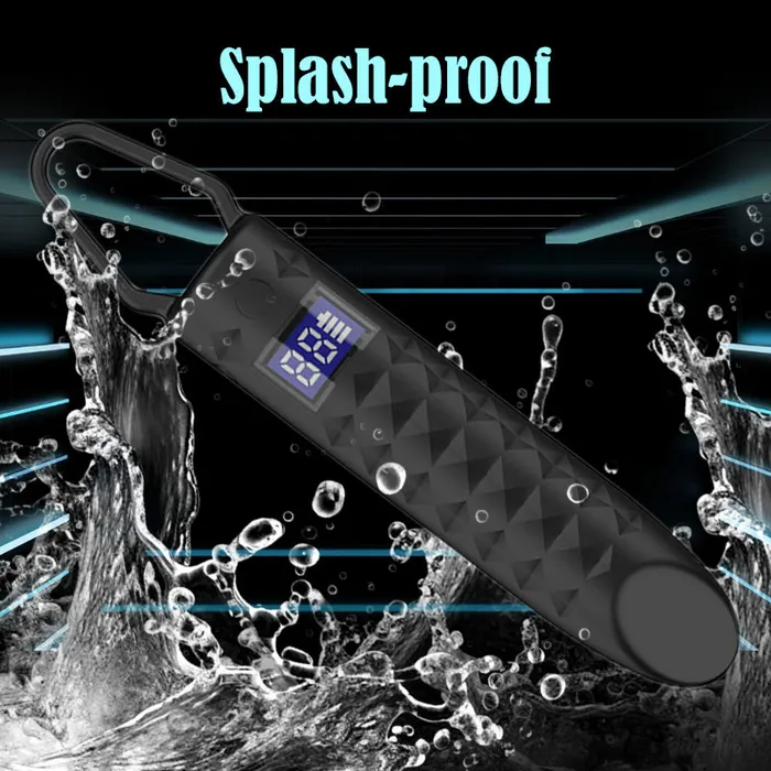 Female Sex Toys Tech Touch LCD Display Mini Bullet Vibrator FRISKY BUSINESS SG