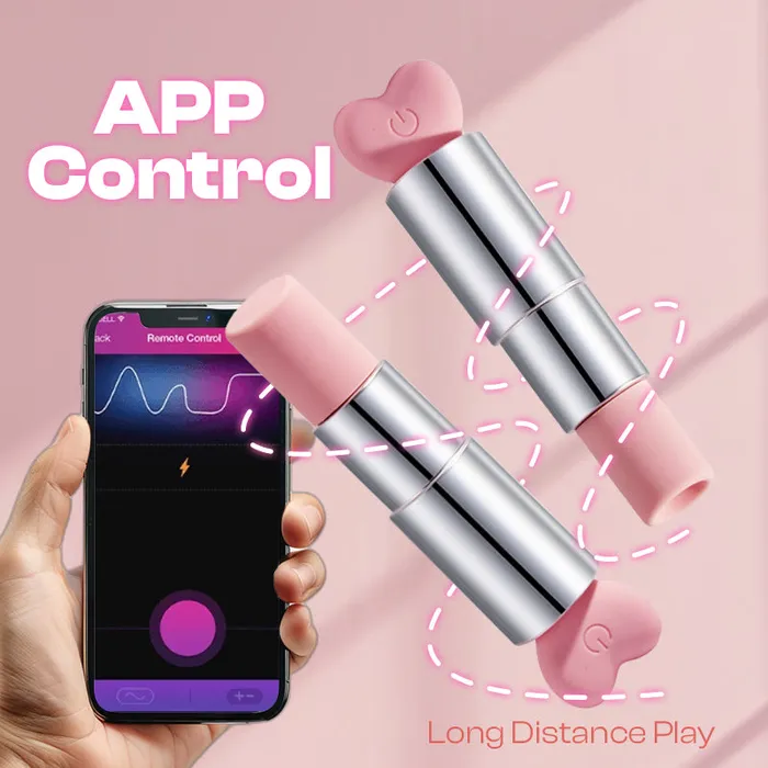 FRISKY BUSINESS SG Female Sex Toys Lipsy Lilt APP Control Mini Bullet Vibrator