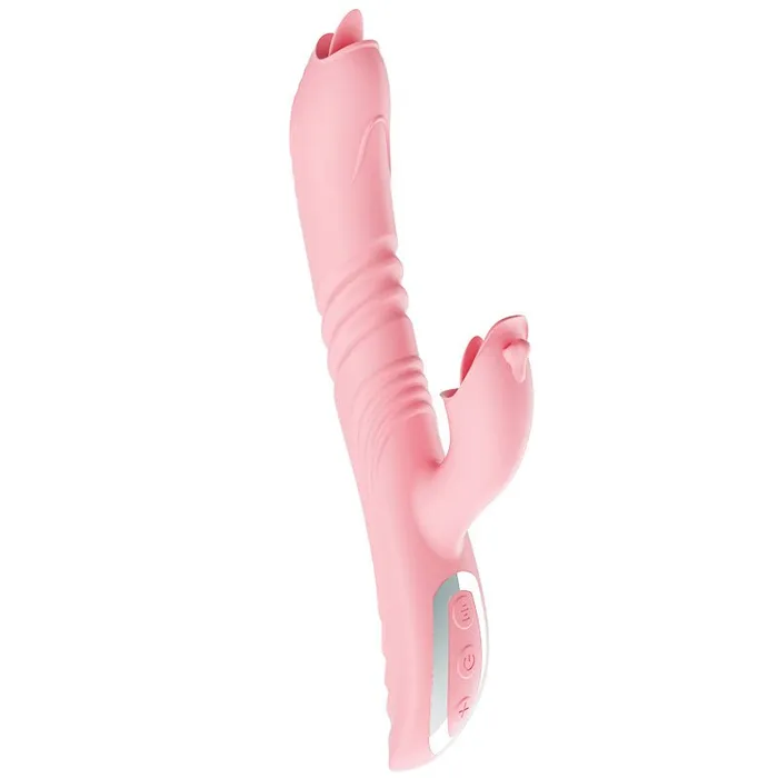 FRISKY BUSINESS SG Female Sex Toys Revolution Retractable Dual Vibrator
