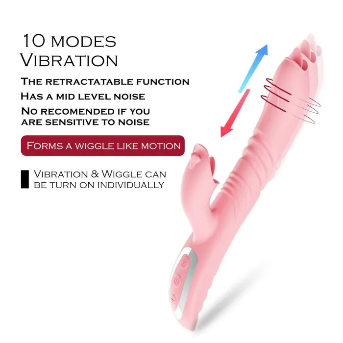 FRISKY BUSINESS SG Female Sex Toys Revolution Retractable Dual Vibrator