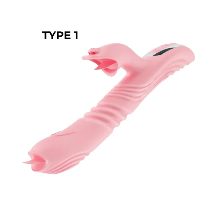FRISKY BUSINESS SG Female Sex Toys Revolution Retractable Dual Vibrator