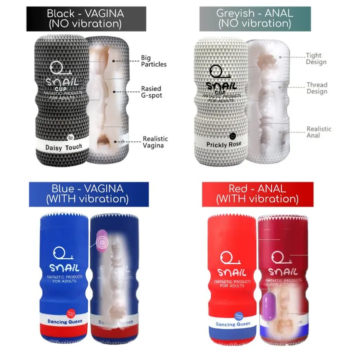 FRISKY BUSINESS SG Male Sex Toys SNAIL Cup Men Stroker