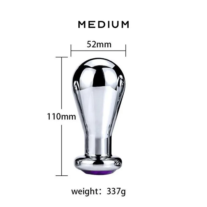 FRISKY BUSINESS SG Stainless Steel Bulb Plug Anal