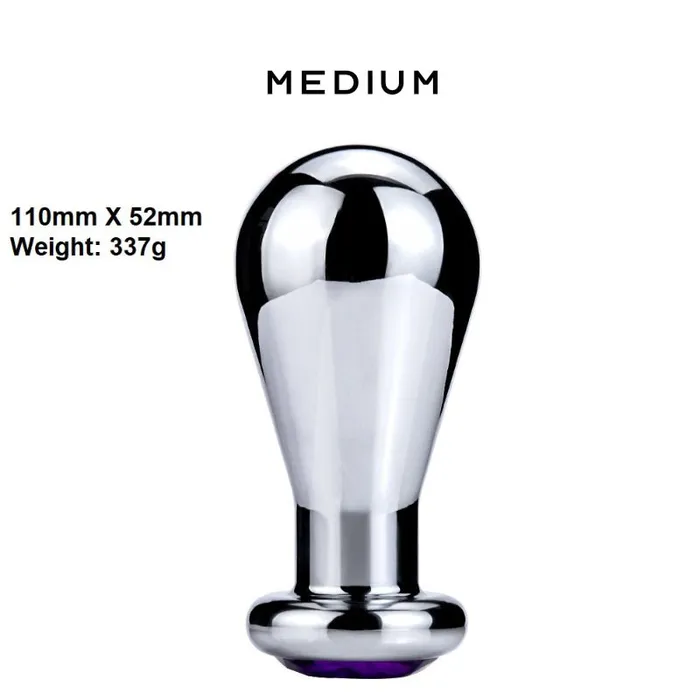 FRISKY BUSINESS SG Stainless Steel Bulb Plug Anal