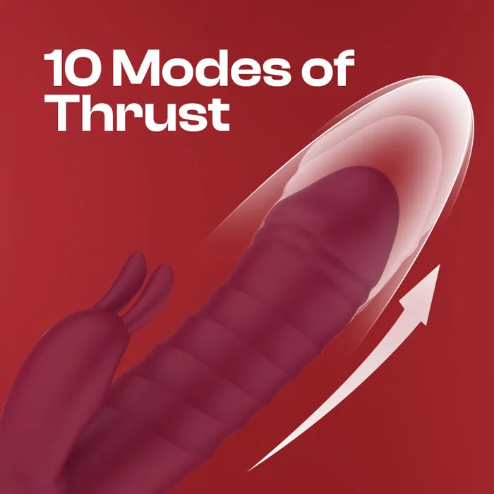 FRISKY BUSINESS SG Vibrators Luxe Leap Female Rabbit Thrusting Vibrator