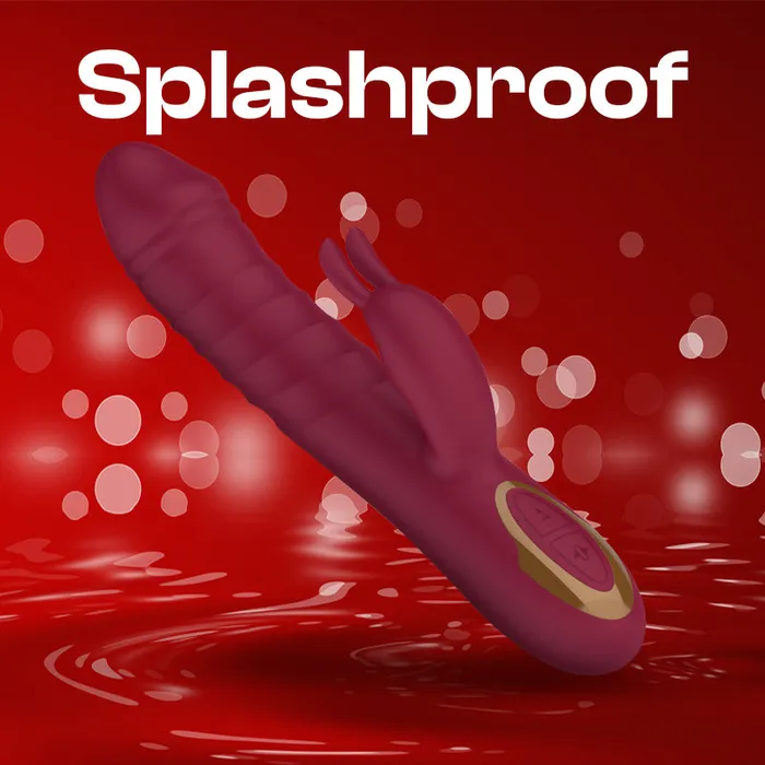 FRISKY BUSINESS SG Vibrators Luxe Leap Female Rabbit Thrusting Vibrator