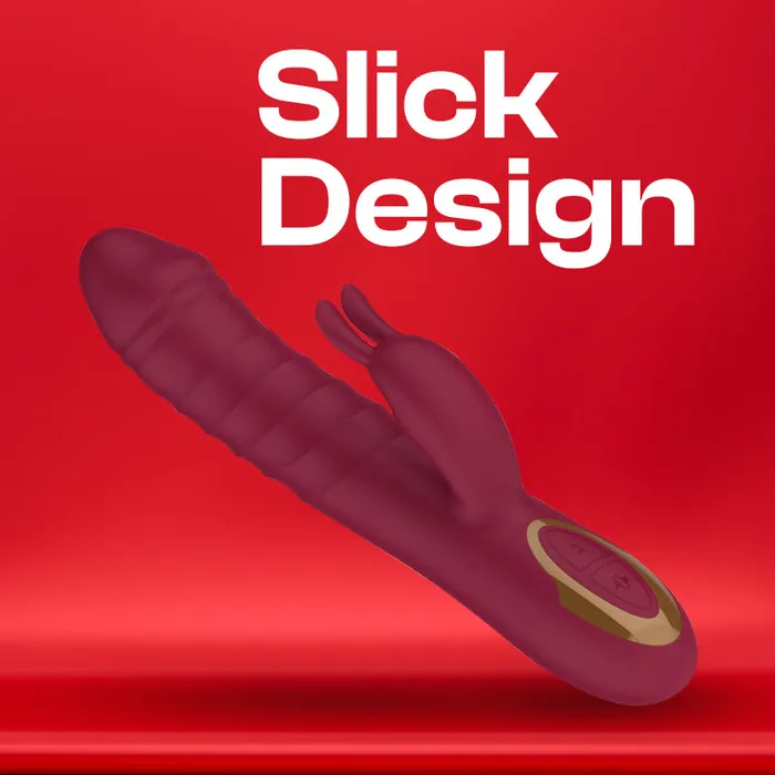 FRISKY BUSINESS SG Vibrators Luxe Leap Female Rabbit Thrusting Vibrator