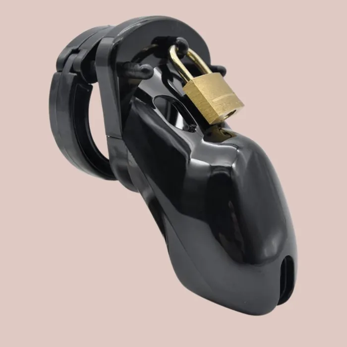 House Of Chastity Male Sex Toys HOC600 With AntiOff Rings Chastity Cage