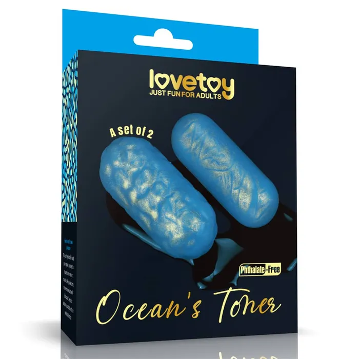 LOVETOY Female Sex Toys Oceans Toner Egg Set